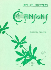 Cançons - Quadern tercer