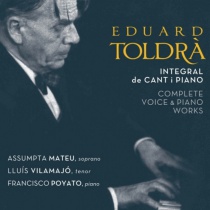 Eduard Toldrà. Integral de canto y piano