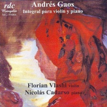 Andres Gaos - Complete works for violin and piano