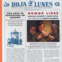 Cien años de periodismo en Aragón / Humor libre