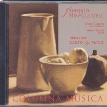 Joaquín Nin-Culmell: Works for Voice and Piano
