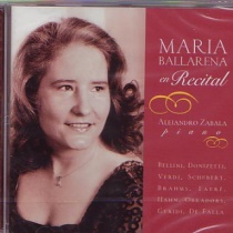Maria Ballarena en recital