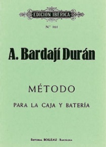 Método para la caja y batería, de Antonio Bardají