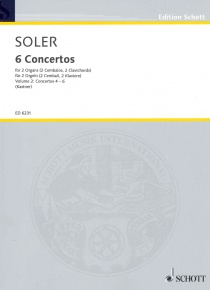 6 concert per a 2 orgues o clavicèmbals obligats - part II