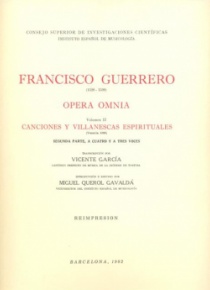 Opera Omnia vol. II (Canciones y villanescas espirituales)