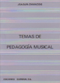Temas de pedagogia musical