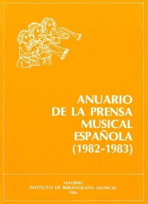 Anuario de la prensa musical española 1982 - 1983