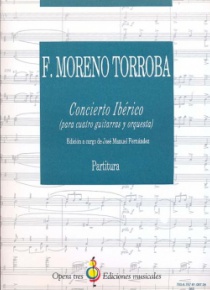 Concierto Ibérico for 4 guitars and orchestra