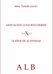 Asociación Luigi Boccherini. 10 Años de Actividad