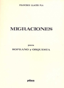 Migraciones, for soprano and orchestra
