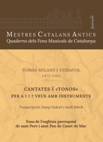 Mestres Catalans Antics, vol.I