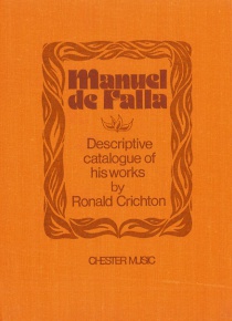 Manuel de Falla. Descriptive catalogue of his works