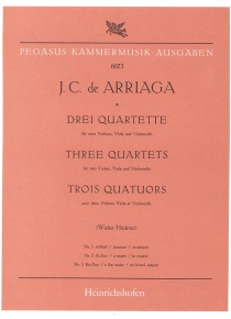 Drei Quartette (1,2 und 3)in Eb Major (parts)