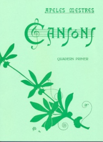 Cançons - Quadern primer