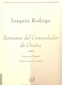 Romance del comendador de Ocaña (voice and piano reduction)