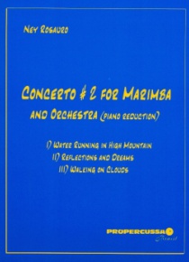 Concerto n. 2 for marimba and orchestra (piano reduction)