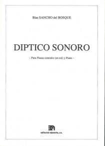 Díptico sonoro (for G flute)