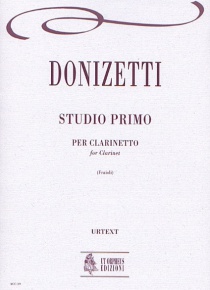 Studio primo for Clarinet in B flat, de Gaetano Donizetti