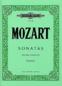 Sonatas. Ed.completa, by Wolfgang A. Mozart