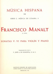 Sonatas V-VI para violín y piano