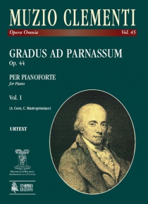 Gradus ad Parnassum Op. 44 for Piano, de Muzio Clementi vol. I