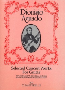 Selected concert works for guitar