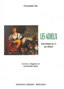 Les Adieux. Fantasia op. 21 for guitar.