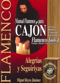 Manual flamenco para cajón (con DVD)Alegrías y seguiriyas