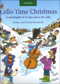 Cello time Christmas: A stockingful of 32 easy pieces for cello (amb CD)