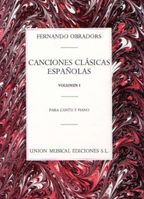 Canciones clásicas españolas, I
