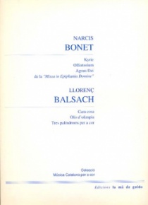 BONET / BALSACH: Música coral