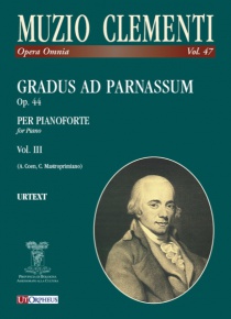 Gradus ad Parnassum Op. 44, de Muzio Clementi vol. III