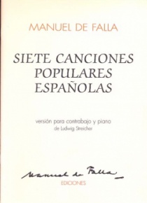 Seven spanish folk songs (double bass and piano)