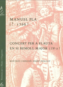 Concierto para flauta en Si bemol mayor (IV-2)