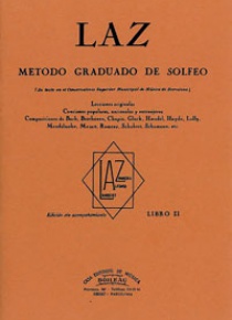 LAZ, Método de Solfeo Vol.2º, de Lambert/Alfonso/Zamacois