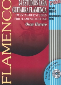 24 estudios para guitarra flamenca