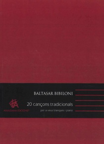 20 Cançons tradicionals for treble voices and piano (third edition)