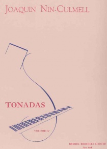 Tonadas for piano vol. IV