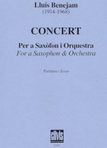 Concerto for saxophon and orchestra