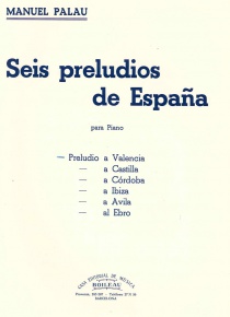 Seis Preludios de España. Valencia