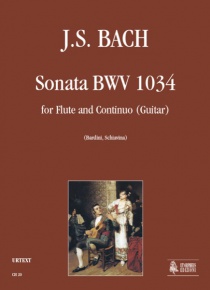 Sonata BWV 1034 for Flute and Guitar (Continuo), de Johann Sebastian Bach