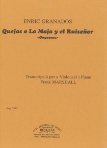 Quejas o La Maja y el Ruiseñor (from 