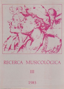 Musicological Research III