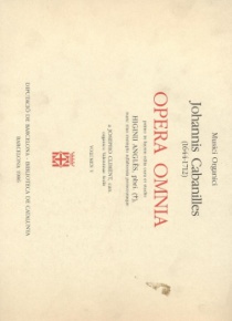 Opera Omnia vol. V