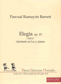 Elegía op. 19 (1984) per a clarinet en La i piano