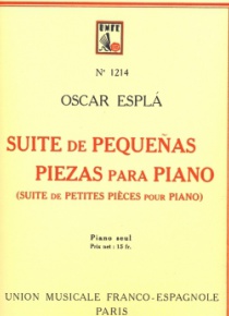 Suite de pequeñas piezas para piano