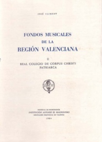 Fondos Musicales de la Región Valenciana, vol. II