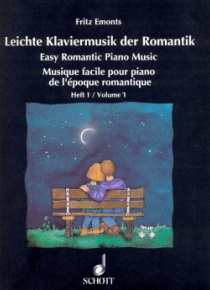 Easy Romantic Piano Music, volume 1
