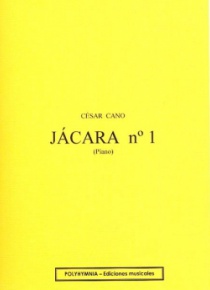 Jácara no. 1, for piano