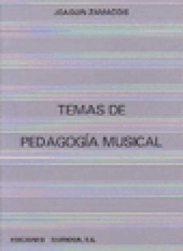 Temas de pedagogia musical